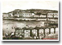 Panorama della spiaggetta di Santa Maria negli anni 40